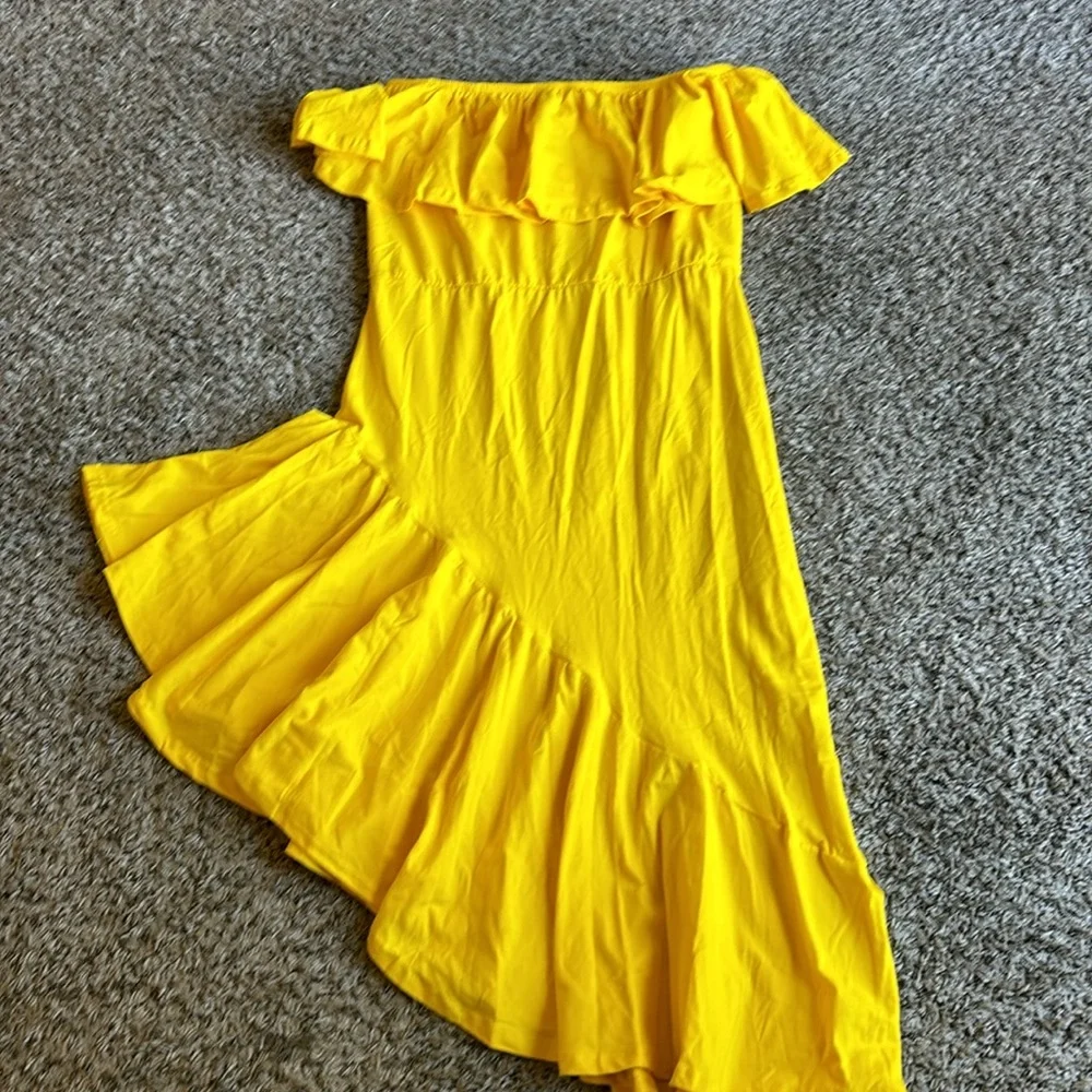 Rebdolls  of Sunshine Ruffled Sleeveless Yellow Dress Size 2X NWT - Picture 2 of 16